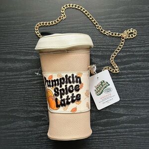 Skinny Dip Pumpkin Spice Latte purse NWT